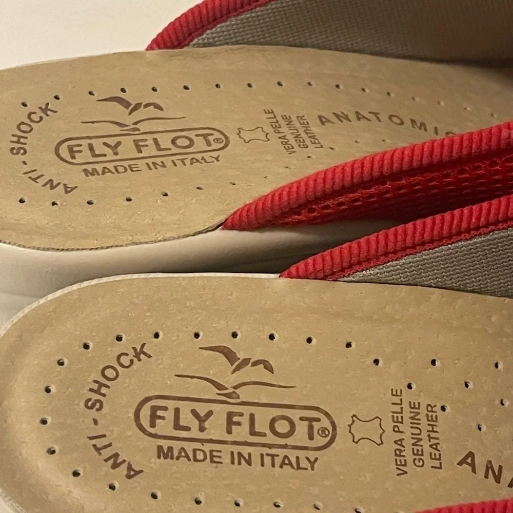 Fly Flot Italian soft lightweight Women's Open-Back Slippers